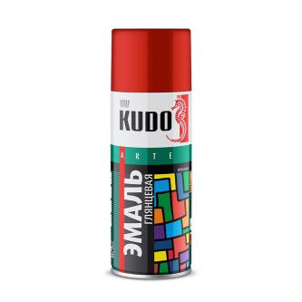 Аэрозольная алкидная краска Kudo KU-10112, 520 мл, ультрамариново-синяя
