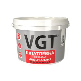 Шпатлевка универсальная для наружных и внутренних работ VGT, акриловая, 1,7 кг