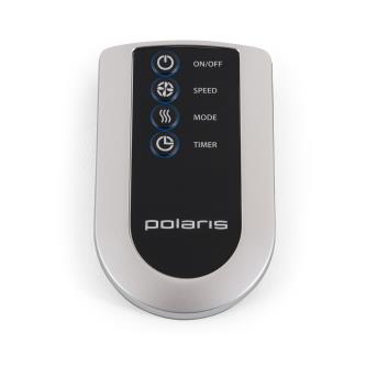Вентилятор напольный Polaris PSF 4040RC, 55 Вт, пульт ДУ, 3 скорости, белый