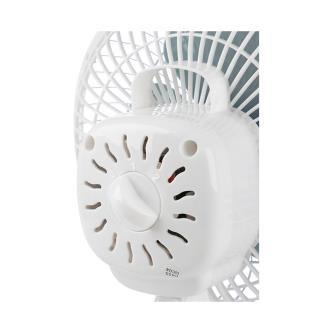 Вентилятор настольный Energy EN-0602, с прищепкой, 15 Вт, 2 скорости, белый