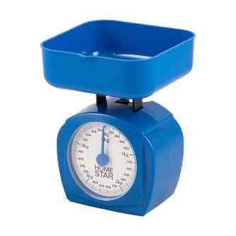 Весы кухонные механические Homestar HS-3005М, до 5 кг, синие