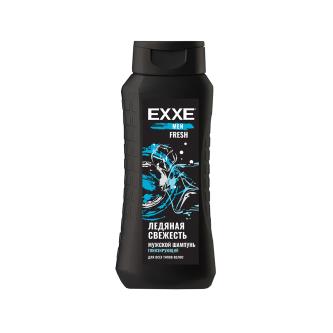 Шампунь EXXE Men Fresh Ледяная свежесть, для всех типов волос, 400 мл