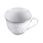 Чашка кофейная Cmielow Рококо Узор платина, фарфоровая, 170 мл