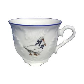 Чашка кофейная Cmielow Рококо Гуси, фарфоровая, 170 мл