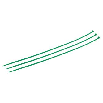Хомут-стяжка Rexant, нейлон, 4,8 x 400 мм, 25 шт, зеленый