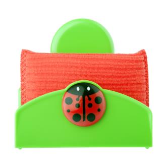 Губка для мытья посуды на подставке Vigar Ladybug