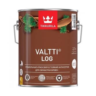 Декоративный антисептик для дерева Valtti Log (Валтти Лог) TIKKURILA 2,7л палисандр
