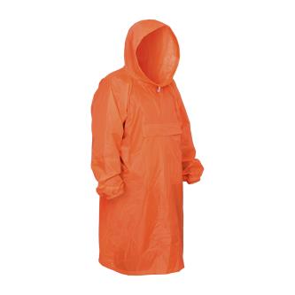 Дождевик-анорак многоразовый Boyscout, с карманом-чехлом, размер 46 - 54, оранжевый
