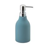 Дозатор для жидкого мыла Аквадекор Unna, керамика/резина, светло-голубой