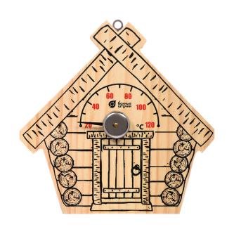 Термометр для бани и сауны Банные штучки Парилочка, 17 х 16 х 2,5 см