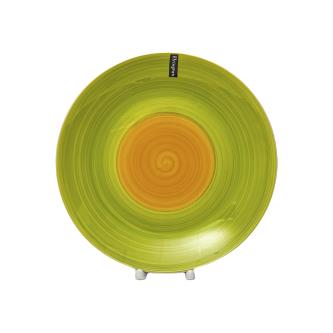 Тарелка обеденная Elrington Зеленый луг, керамическая, d 27 см