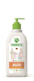 Жидкое мыло Synergetic Миндальное молочко, 0,5 л
