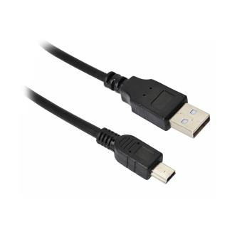 Кабель Rexant, USB - mini-USB, 0,2 м, черный