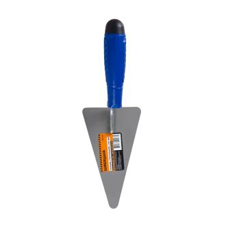 Кельма Шабашка Треугольник, нержавеющая сталь, пластиковая ручка, 160 мм
