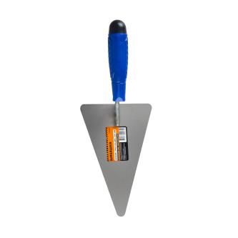 Кельма Шабашка Треугольник, нержавеющая сталь, пластиковая ручка, 200 мм