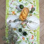 Скатерть Доляна Полевые цветы, хлопок, 250 x 144 см