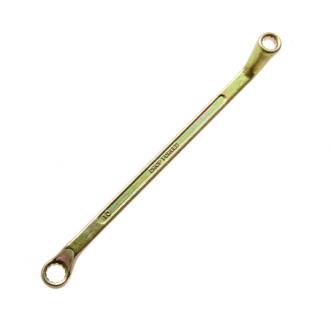 Ключ накидной Сибртех, 8 x 10 мм, желтый цинк