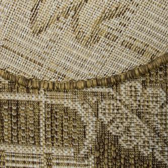 Ковер-циновка Люберецкие ковры Эко 7915-01 овальный, 1 x 2 м