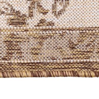 Ковер-циновка Люберецкие ковры Эко 7921-01 овальный, 0,8 x 1,5 м