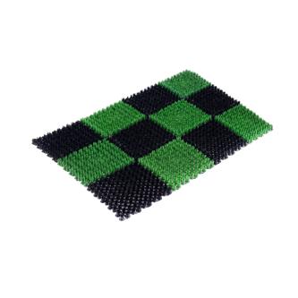 Коврик Vortex Травка, 42 x 56 см, черно-зеленый