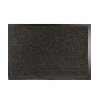 Коврик придверный SunStep Ребристый, влаговпитывающий, 40 x 60 см, черный