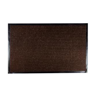 Коврик придверный SunStep Ребристый, влаговпитывающий, 50 x 80 см, коричневый