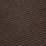 Коврик придверный SunStep Ребристый, влаговпитывающий, 60 x 90 см, коричневый