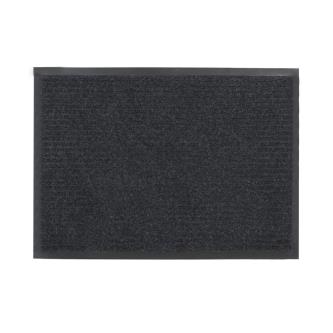 Коврик придверный SunStep Ребристый, влаговпитывающий, 60 x 90 см, черный