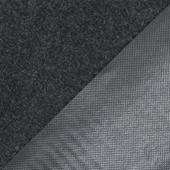 Коврик придверный SunStep Ребристый, влаговпитывающий, 60 x 90 см, черный
