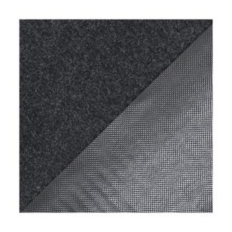 Коврик придверный SunStep Ребристый, влаговпитывающий, 80 x 120 см, черный