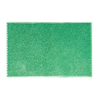 Коврик придверный SunStep Травка, резиновый, 40 x 60 см, зеленый
