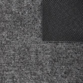 Коврик придверный Vortex Trip, влаговпитывающий, ребристый, 90 x 120 см, серый