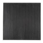 Коврик резиновый диэлектрический SunStep, 50 x 50 см, черный