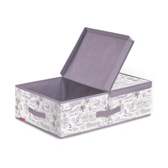 Коробка для хранения Valiant Lavande, с двойной крышкой, 58 x 40 x 18 см