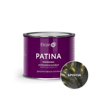 Краска декоративная Elcon Patina, 0,2 кг, бронза