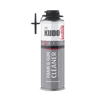 Профессиональный очиститель монтажной пены Kudo Foam&Gun cleaner, 650 мл