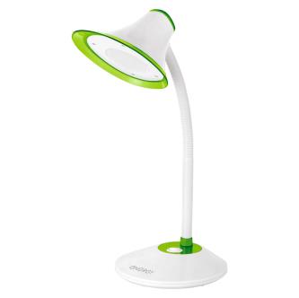Лампа электрическая настольная Energy EN-LED20-1, бело-зеленая