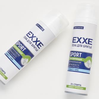 Пена для бритья EXXE Sport Energy Cool Effect, 200 мл