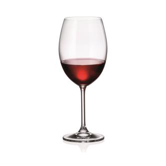 Бокал для красного вина Crystal Bohemia Colibri, 580 мл, набор 6 шт