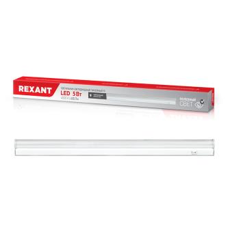 Светильник светодиодный линейный Rexant Т5-01, 5 Вт, 4000 К, IP20