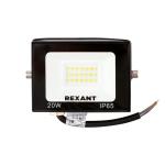 Прожектор светодиодный Rexant, 20 Вт, 4000 К, IP65, черный