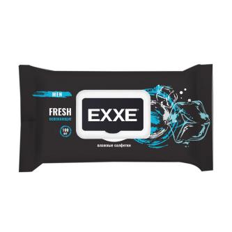 Влажные салфетки EXXE Men Fresh, 100 шт