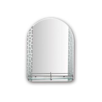 Зеркало фигурное Frap F694, с полкой, 60 x 45 см