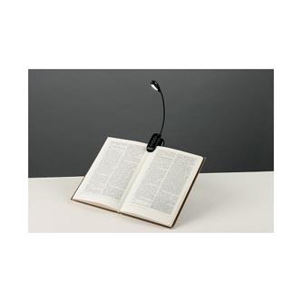 Лампа светодиодная с аккумулятором Energy EN-LED 33, для чтения книг, 0,45 Вт, черная