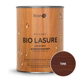 Пропитка для дерева водоотталкивающая Elcon Bio Lasure, 0,9 л, тик