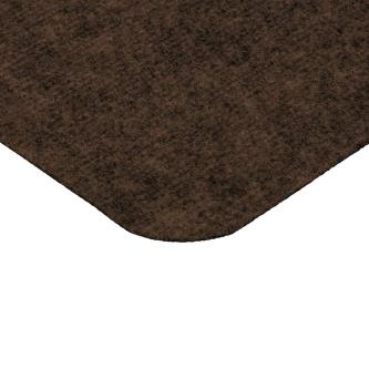 Коврик придверный Vortex Slim, влаговпитывающий, ребристый, 60 x 90 см, коричневый