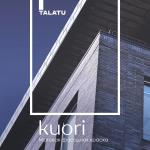 Краска фасадная Talatu Kuori, матовая, база А, белая, 0,9 л