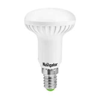 Лампа светодиодная LED Navigator, E14, R50, 5 Вт, 2700 K, теплый свет