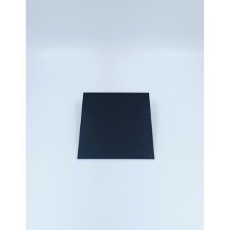Лицевая панель SYSTEM+ Серия GORIZONT, D100, пластик, черный