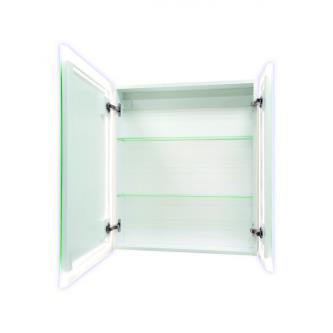 Зеркало-шкаф REFLEX с LED подсветкой 70х80 с датчиком движения